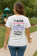 Autism Mom T-Shirt – Bold Unisex Graphic Tee | Comfortable Cotton, Classic Fit - Just Chilling Inc.