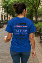 Autism Mom T-Shirt – Bold Unisex Graphic Tee | Comfortable Cotton, Classic Fit - Just Chilling Inc.
