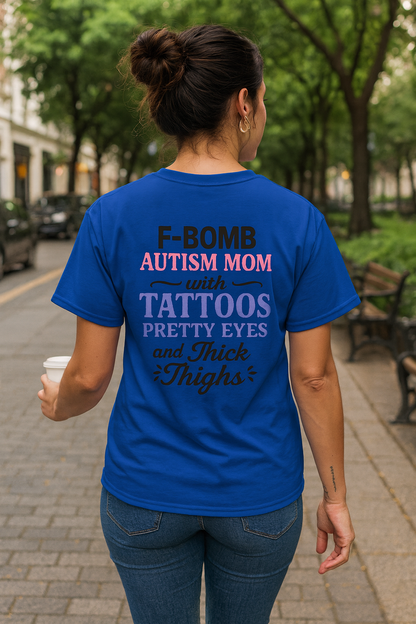 Autism Mom T-Shirt – Bold Unisex Graphic Tee | Comfortable Cotton, Classic Fit