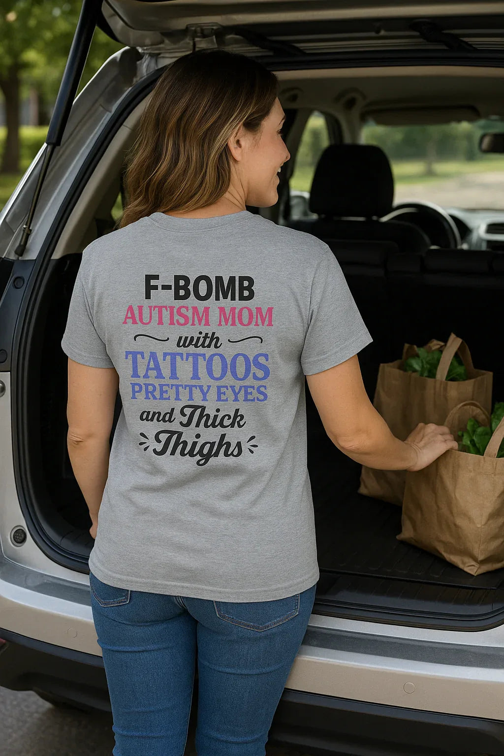 Autism Mom T-Shirt – Bold Unisex Graphic Tee | Comfortable Cotton, Classic Fit - Just Chilling Inc.