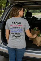 Autism Mom T-Shirt – Bold Unisex Graphic Tee | Comfortable Cotton, Classic Fit - Just Chilling Inc.