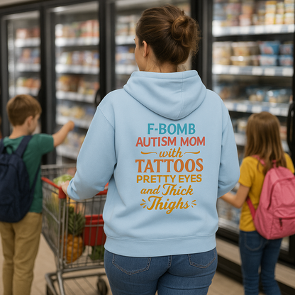 Lightweight Hooded Sweatshirt - Soft Cotton Hoodie with Jersey Lined Hood