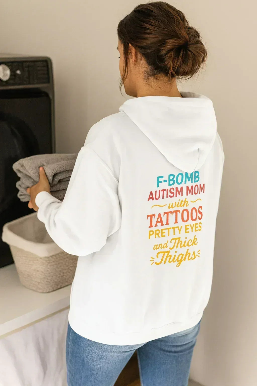 Lightweight Hooded Sweatshirt - Soft Cotton Hoodie with Jersey Lined Hood - Just Chilling Inc.