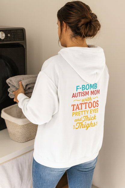 Lightweight Hooded Sweatshirt - Soft Cotton Hoodie with Jersey Lined Hood