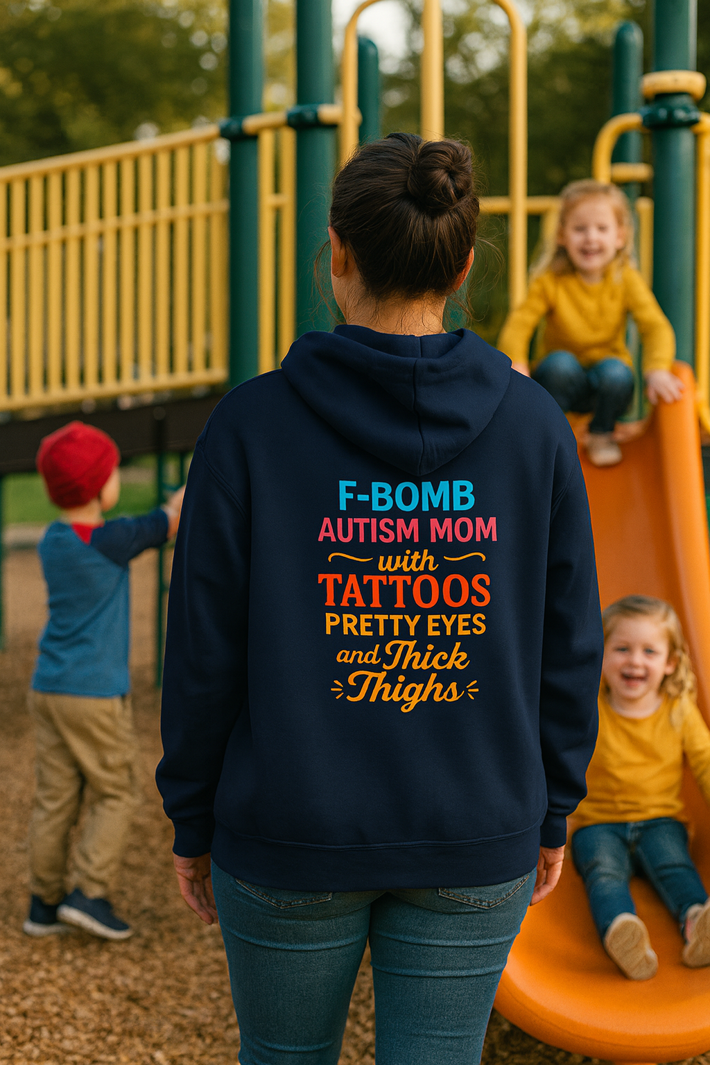 Lightweight Hooded Sweatshirt - Soft Cotton Hoodie with Jersey Lined Hood