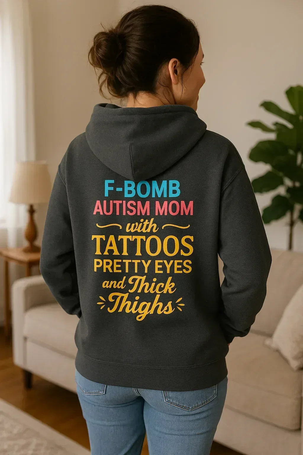 Lightweight Hooded Sweatshirt - Soft Cotton Hoodie with Jersey Lined Hood - Just Chilling Inc.