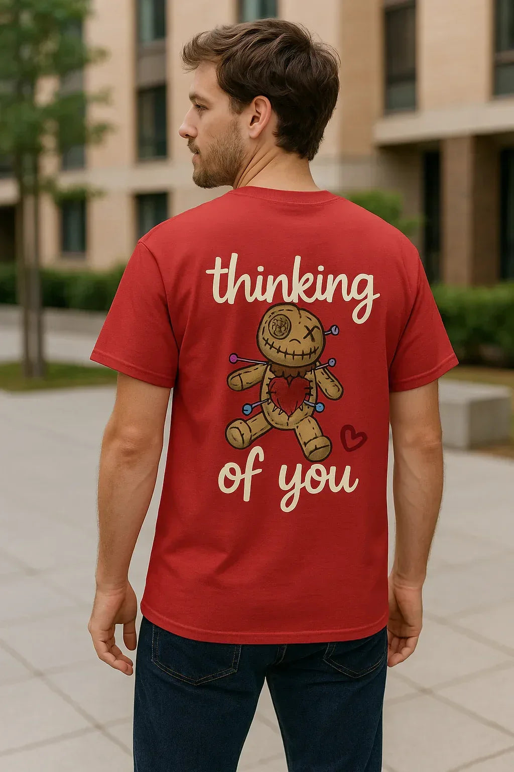 Unisex Ultra Cotton Tee Thinking of you - Just Chilling Inc.