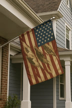 Torn American Flag - Hidden Battles Patriotic Wall Art - Just Chilling Inc.