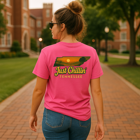 Unisex Cotton Tee – Relaxed Fit Summer Travel Tee | Nature Lover Gift