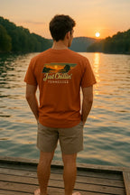 Just Chillin' Tennessee Unisex Cotton Tee – Nature Lover Gift - Just Chilling Inc.