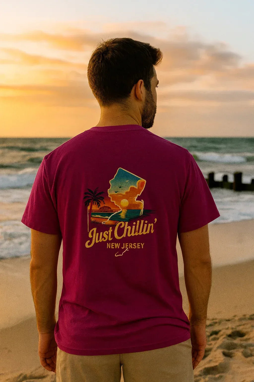 Unisex T-Shirt – Classic Fit Cotton Tee for Summer Party Outfit & Beach Days - Just Chilling Inc.