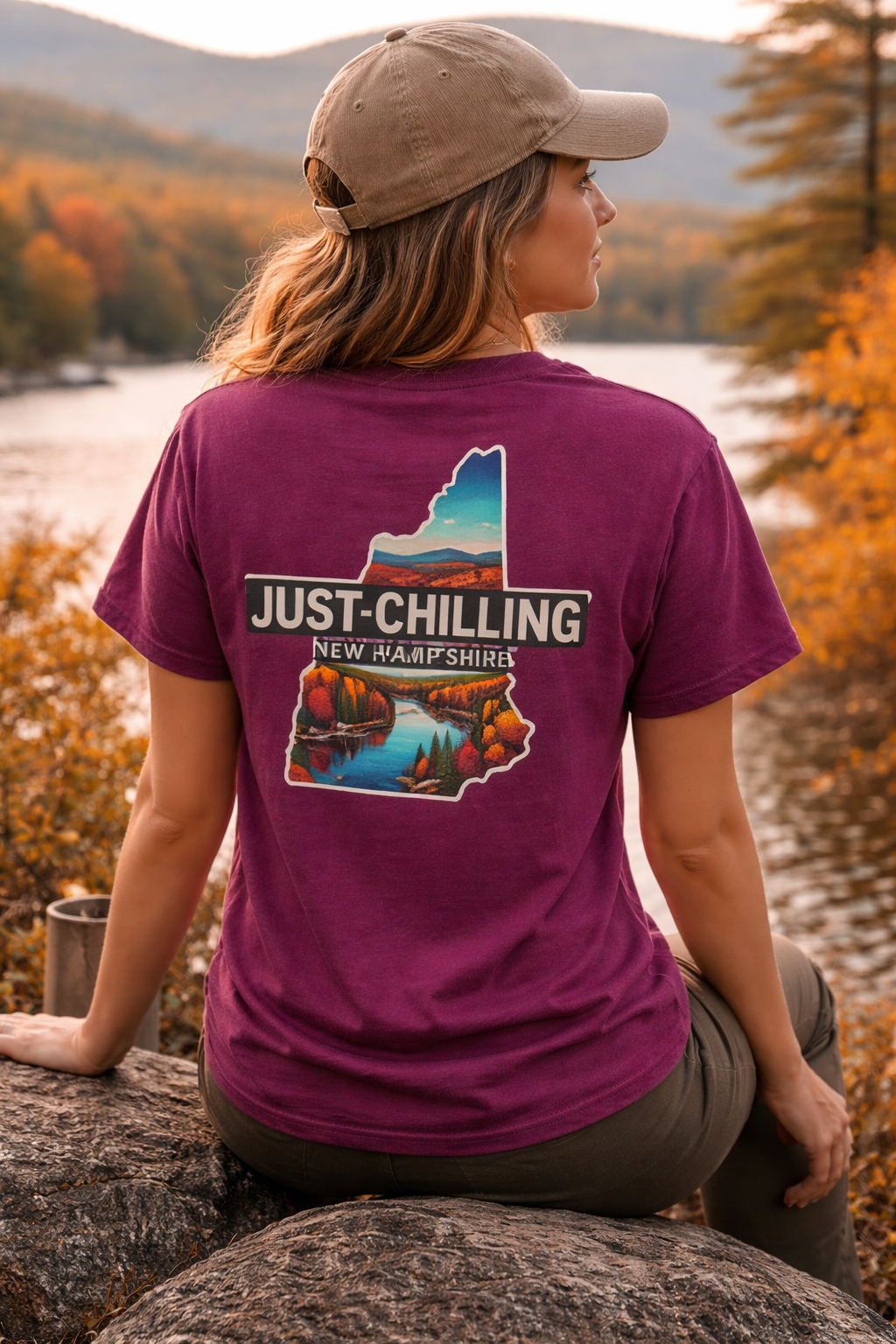 Just Chilling Unisex Heavy Cotton Tee, Relaxed Vintage Style Shirt, Great for Casual Outings, Perfect for Lazy Days, Gift for Friends, [...]