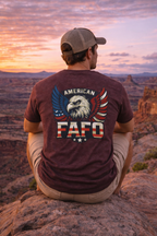 American Eagle FAFO Tee – USA Proud since 1776