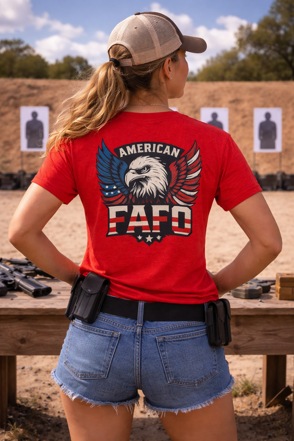 American Eagle FAFO Tee – USA Proud since 1776