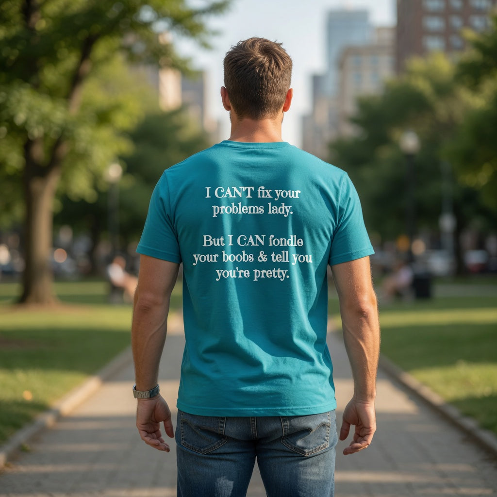 I Can't Fix Your Problem T-Shirt — Funny Sarcastic Graphic Tee