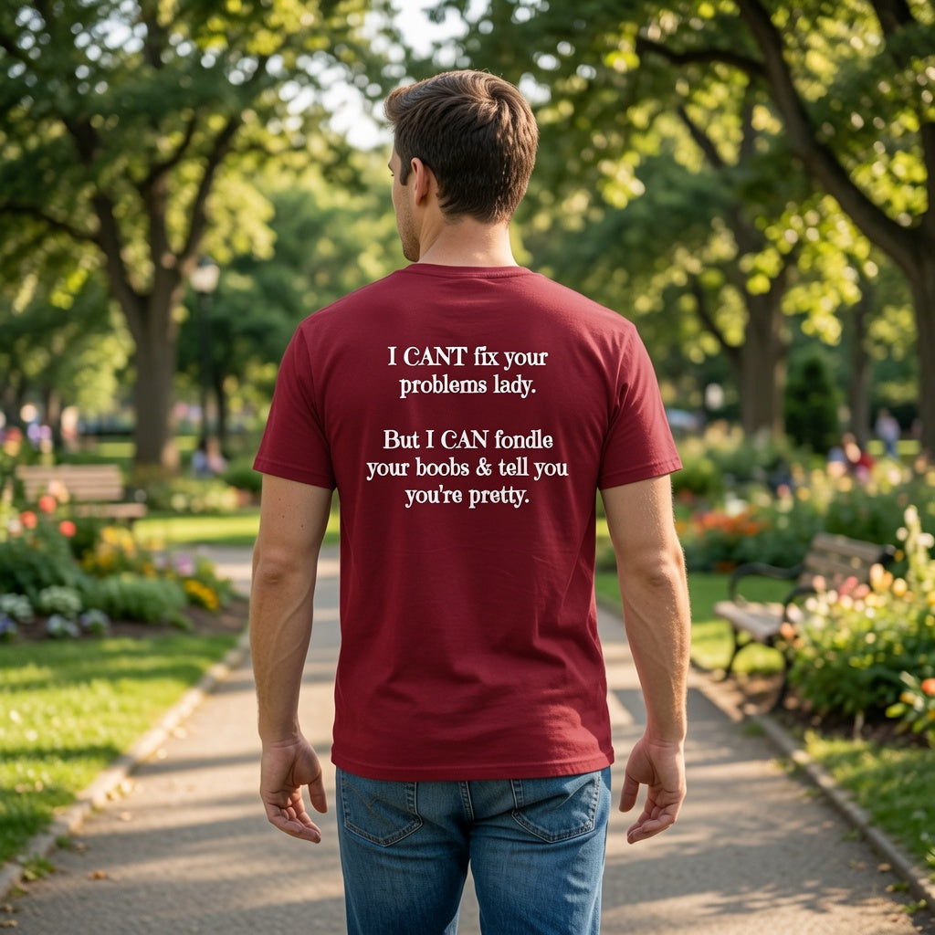 I Can't Fix Your Problem T-Shirt — Funny Sarcastic Graphic Tee