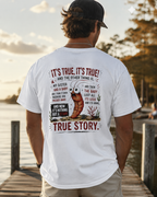 True Story Shrimp Tee — Funny Sharktale's Graphic T-Shirt