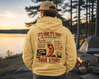 'True Story' Funny  Sharktale's Shrimp Graphic Pullover