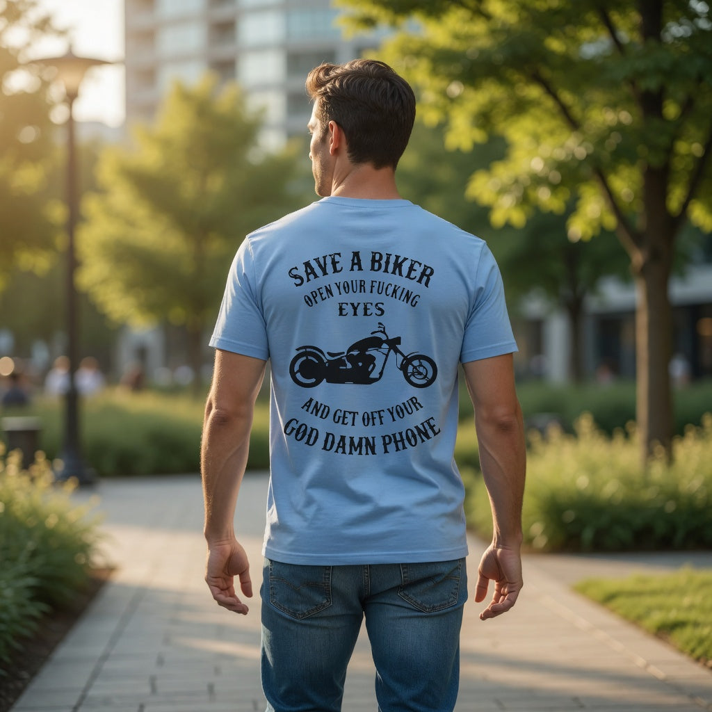Save a Biker Beefy-T® Tee