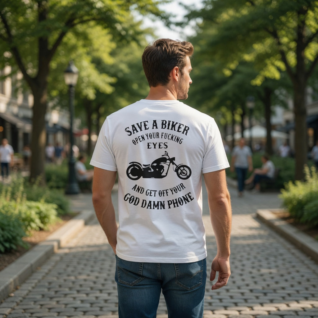 Save a Biker Beefy-T® Tee