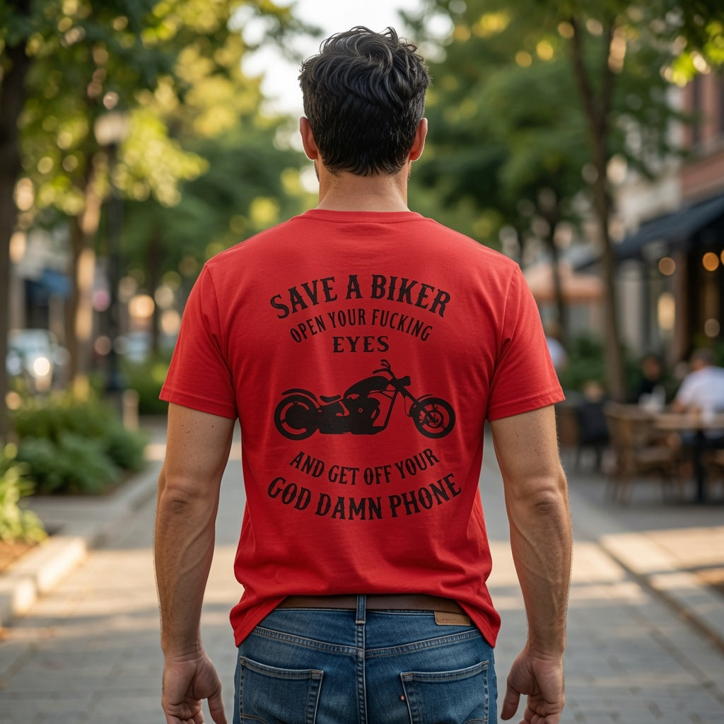 Save a Biker Beefy-T® Tee