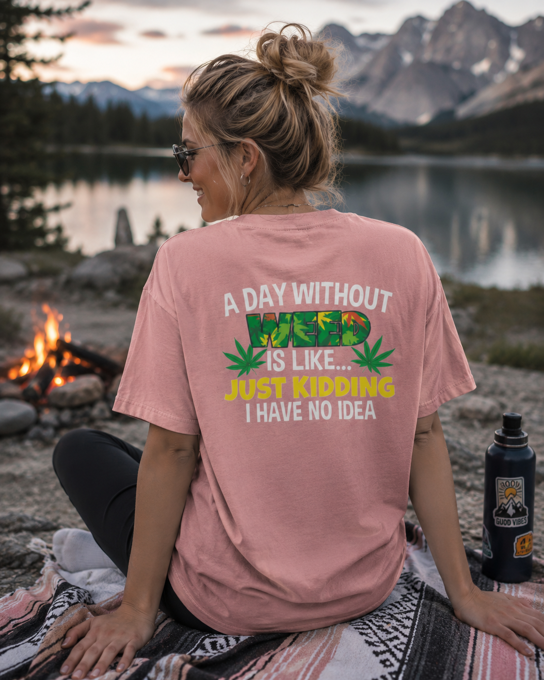 A Day Without Weed Tee - Unisex Jersey Short Sleeve Comfort for Every Occasion