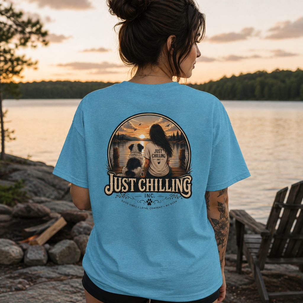 Jersey Short Sleeve Tee – Unisex Cotton Crew Neck Girl Dog Shirt