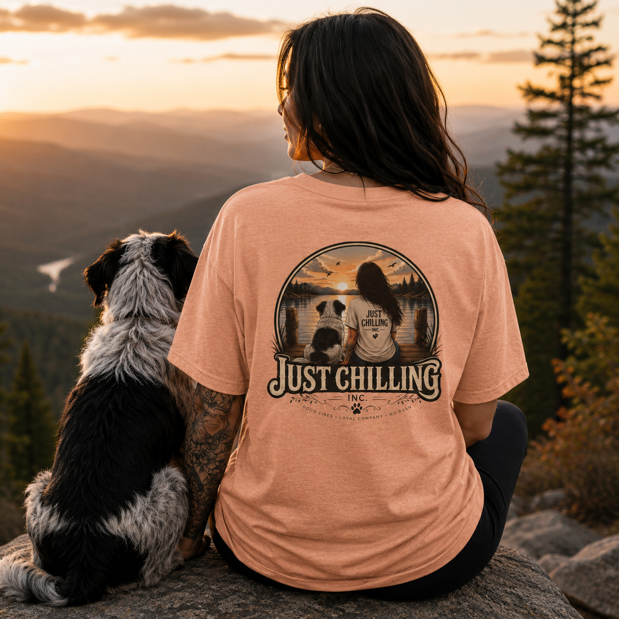 Jersey Short Sleeve Tee – Unisex Cotton Crew Neck Girl Dog Shirt