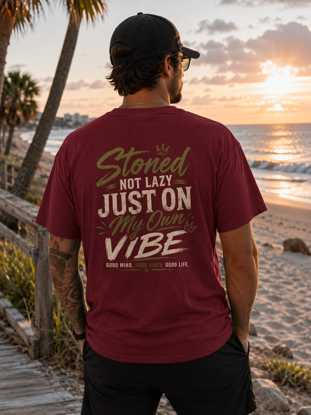 Just Chilling Minimal Tee — Casual Retro 'Just Chilling' T-Shirt