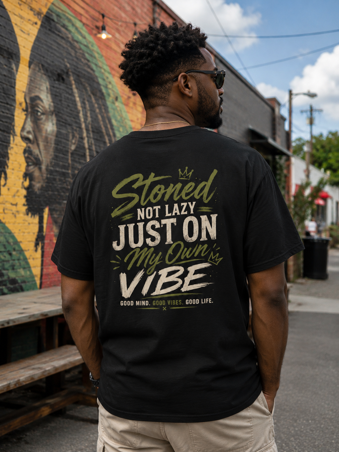 Just Chilling Minimal Tee — Casual Retro 'Just Chilling' T-Shirt