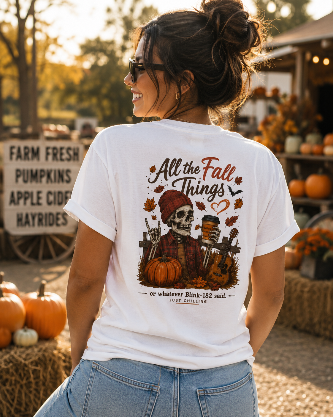 Women's Softstyle Tee all the fall things