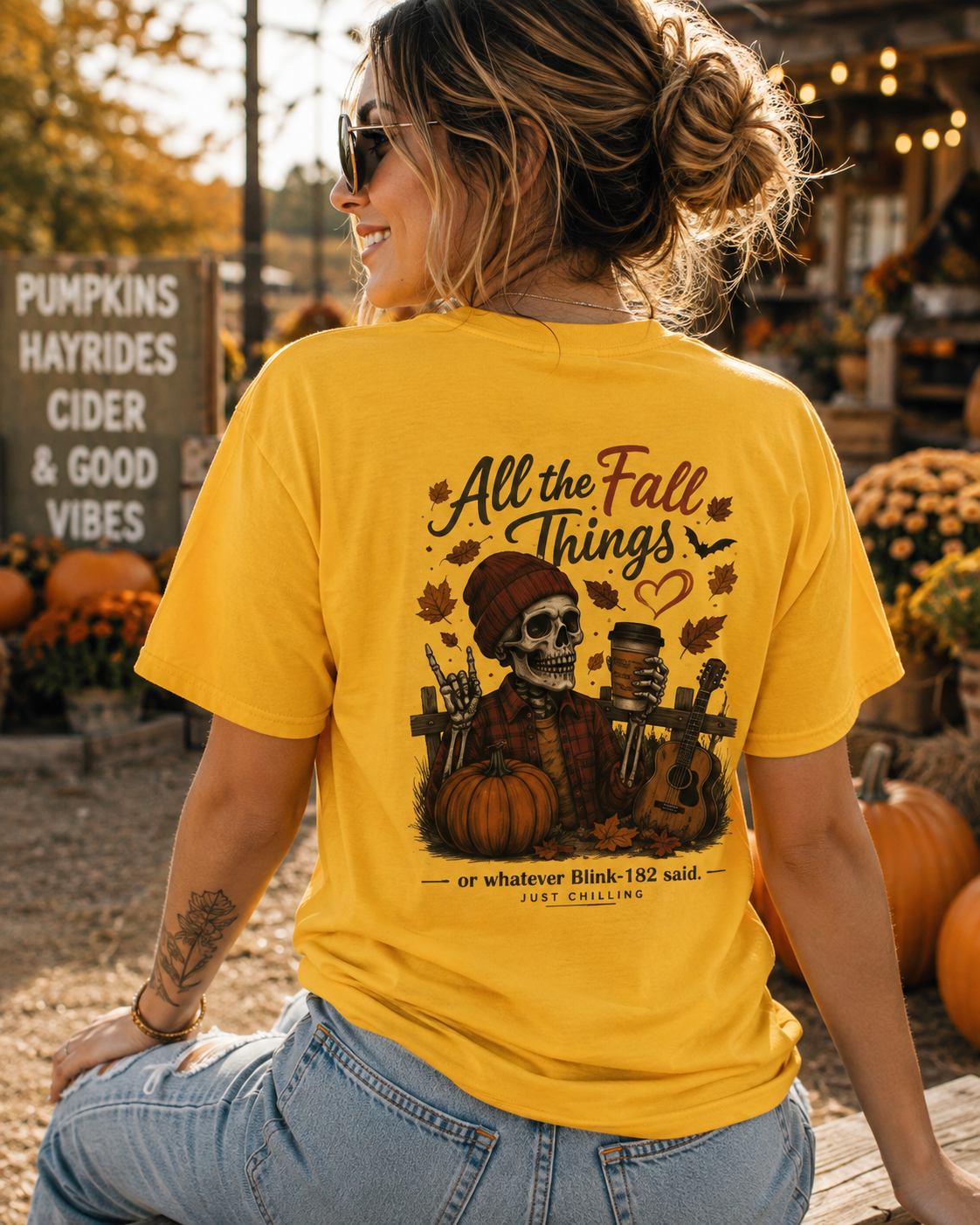 Women's Softstyle Tee all the fall things