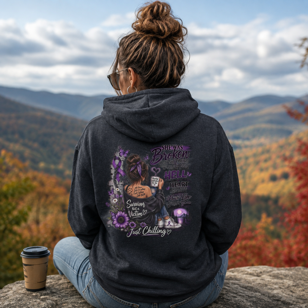 Sudadera con capucha "Mariposa del Empoderamiento" – Camiseta de manga larga unisex con diseño motivacional