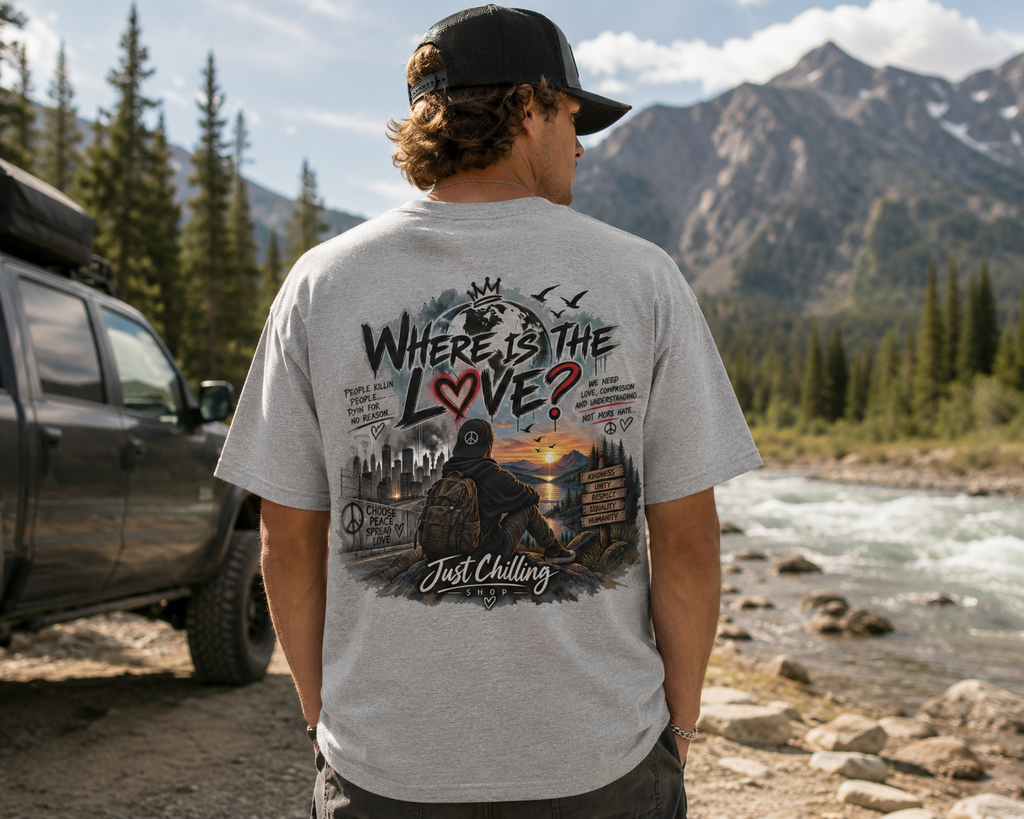 Where’s the Love? Peace & Unity Unisex Graphic Tee