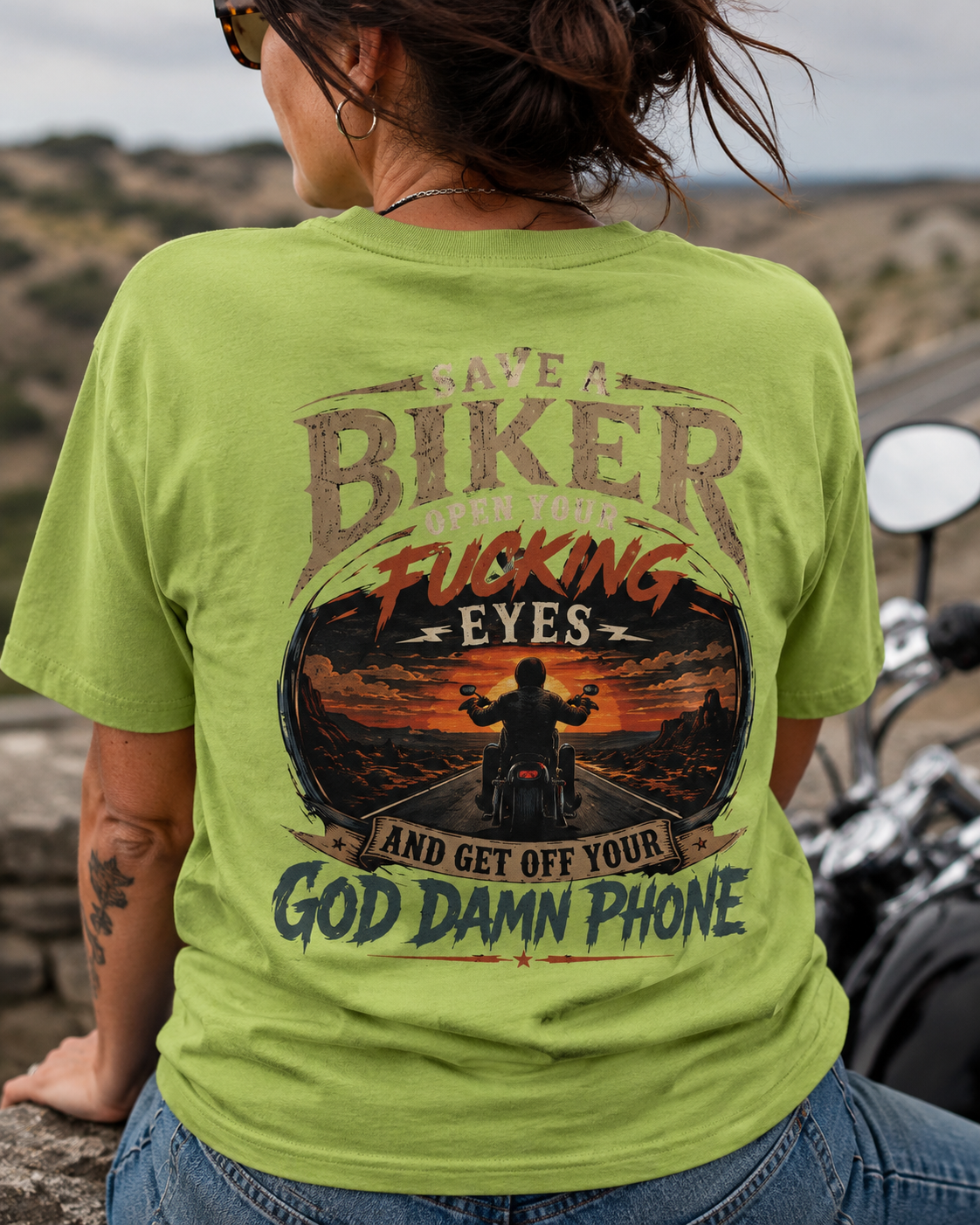 Save a Biker Beefy-T® Tee
