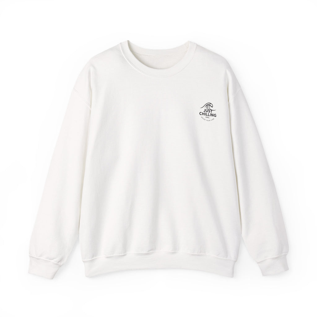 Collect Moments Not Things Crewneck Sweatshirt — Inspirational Graphic Sweatshirt