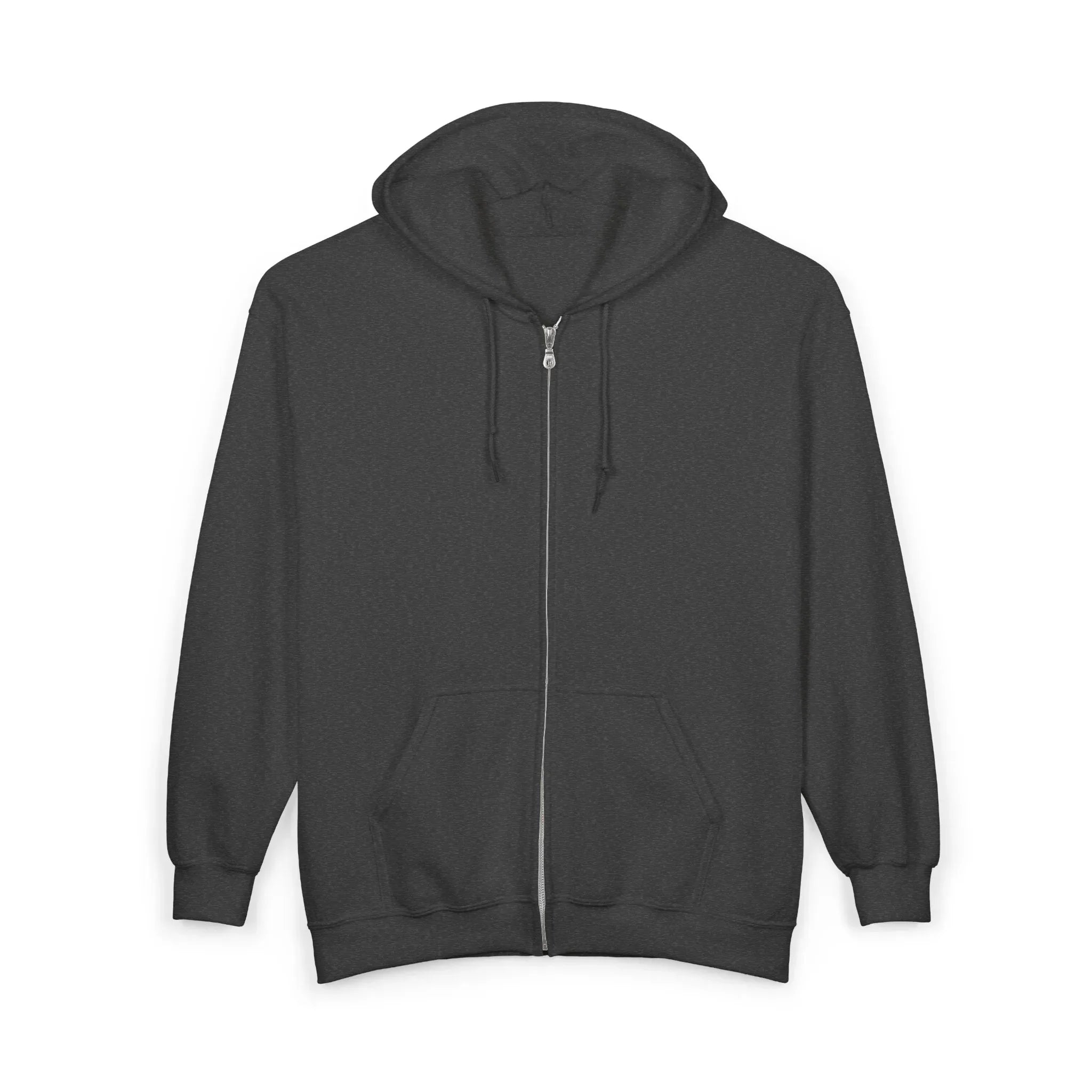 Full Zip Hooded Sweatshirt – Classic Fit Cotton Polyester Blend Hoodie - Just Chilling Inc.