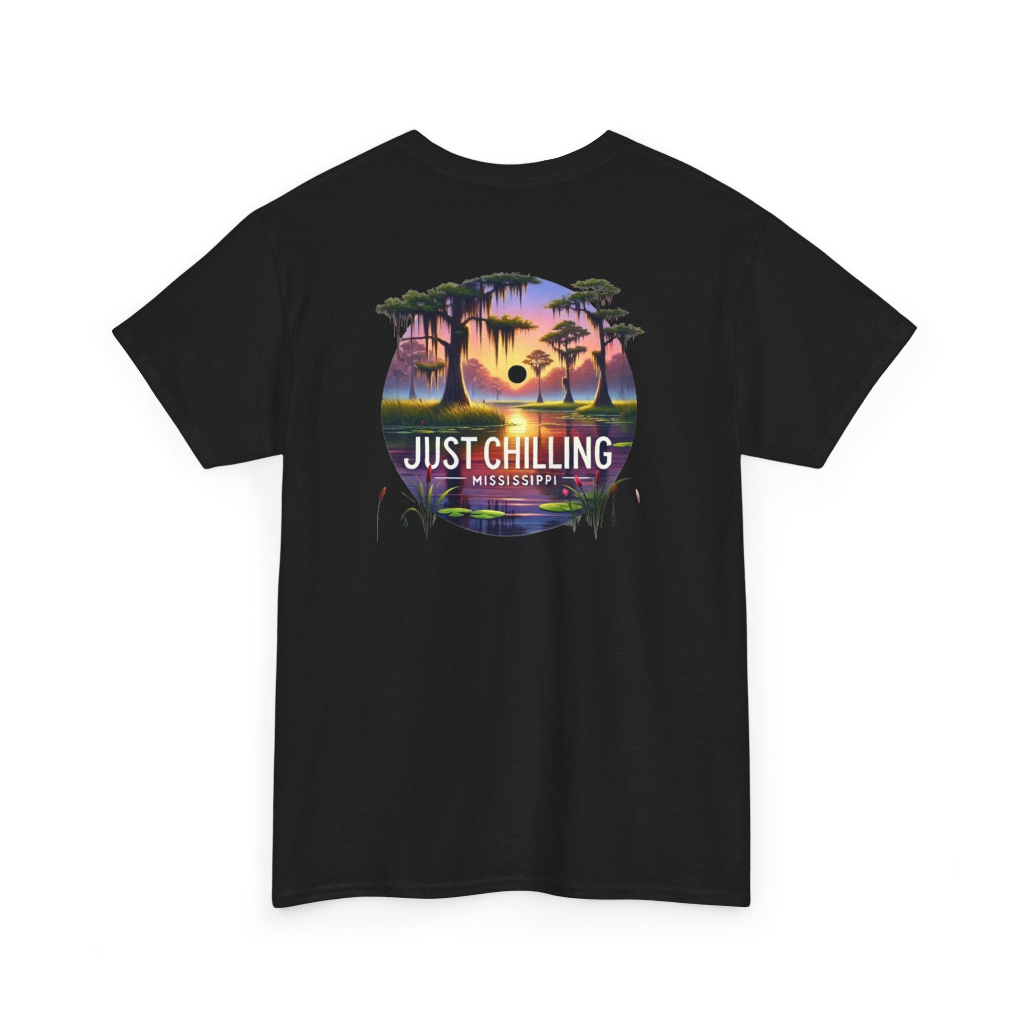 Mississippi State of Mind "Just Chillin'" Sunset Graphic T-Shirt