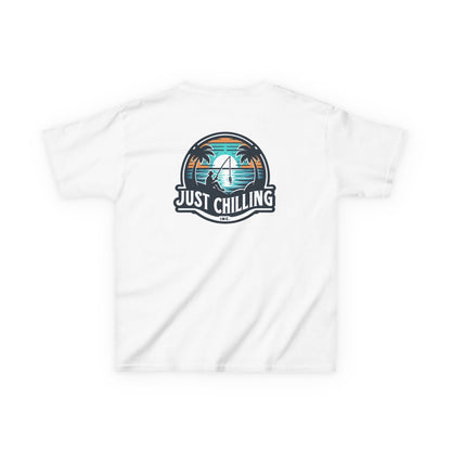 Kids Heavy Cotton™ Tee just chilling fishing tee