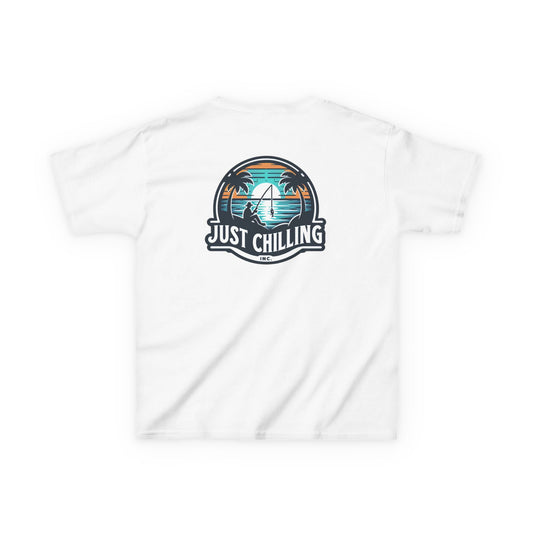 Kids Heavy Cotton™ Tee just chilling fishing tee
