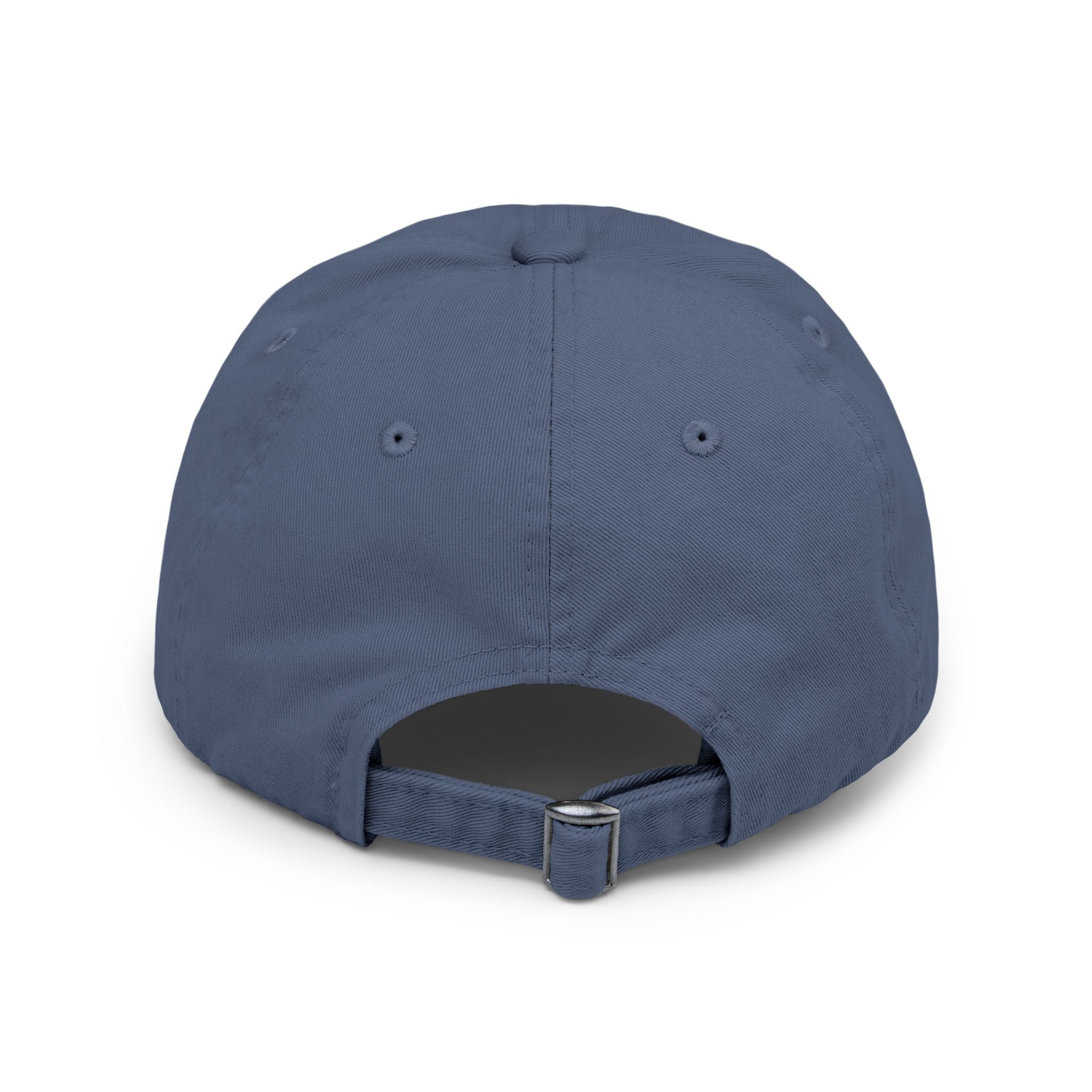 Distressed Baseball Cap - "Wishin' I Was Fishin'" Vintage Fishing Hat