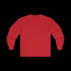 Cotton Long Sleeve Tee - Unisex Classic Fit Fishing Shirt With Durable Seams - Just Chilling Inc.