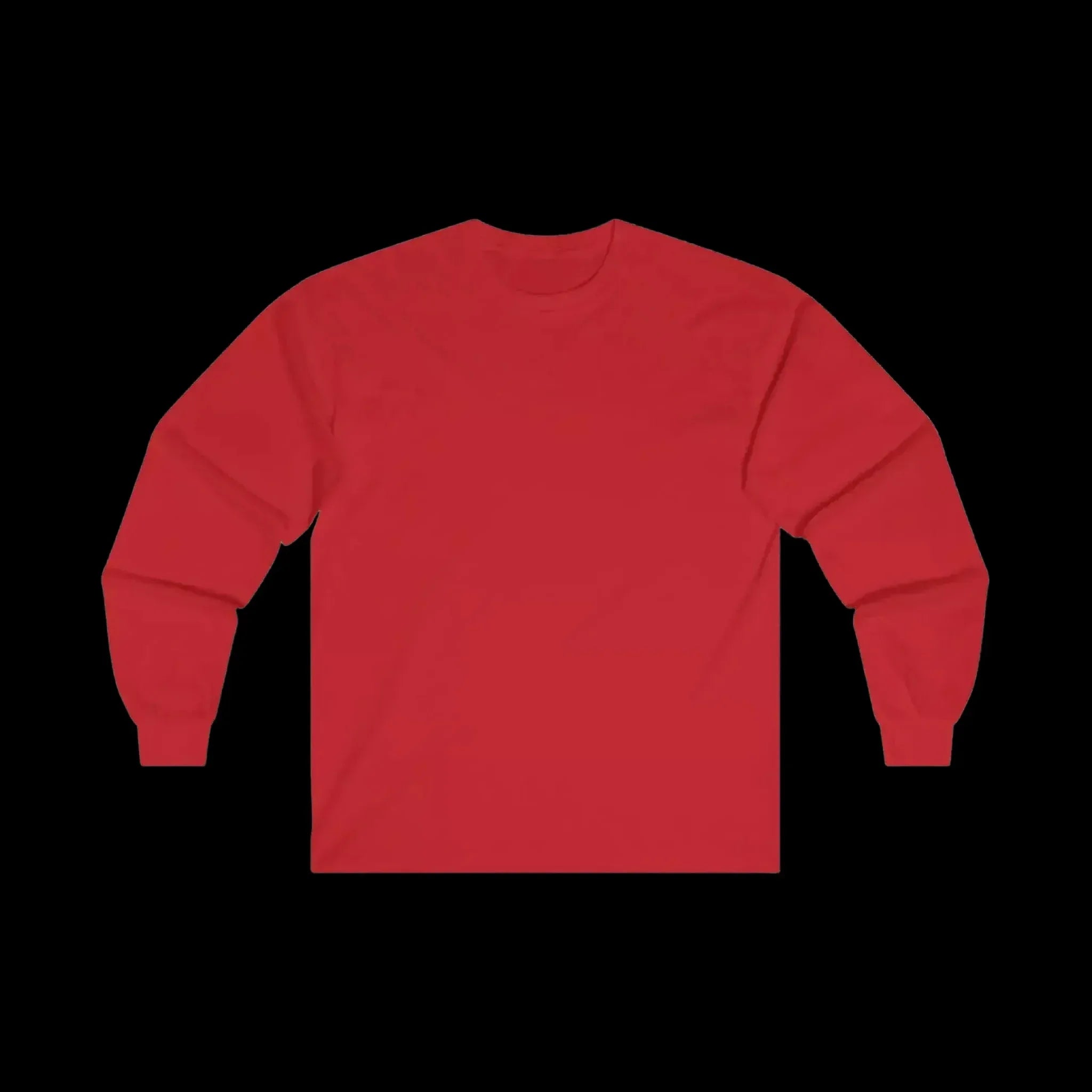 Cotton Long Sleeve Tee - Unisex Classic Fit Fishing Shirt With Durable Seams - Just Chilling Inc.