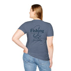 Fishing Addiction Unisex T-Shirt, Casual Wear, Outdoor Shirt, Gift for Fishermen, Summer Tee, Fishing Enthusiast Apparel - Just Chilling Inc.