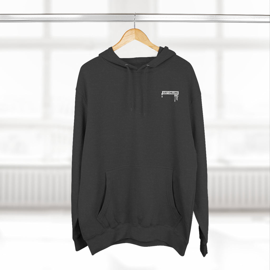 Three-Panel Fleece Hoodie mama rocking her dark side