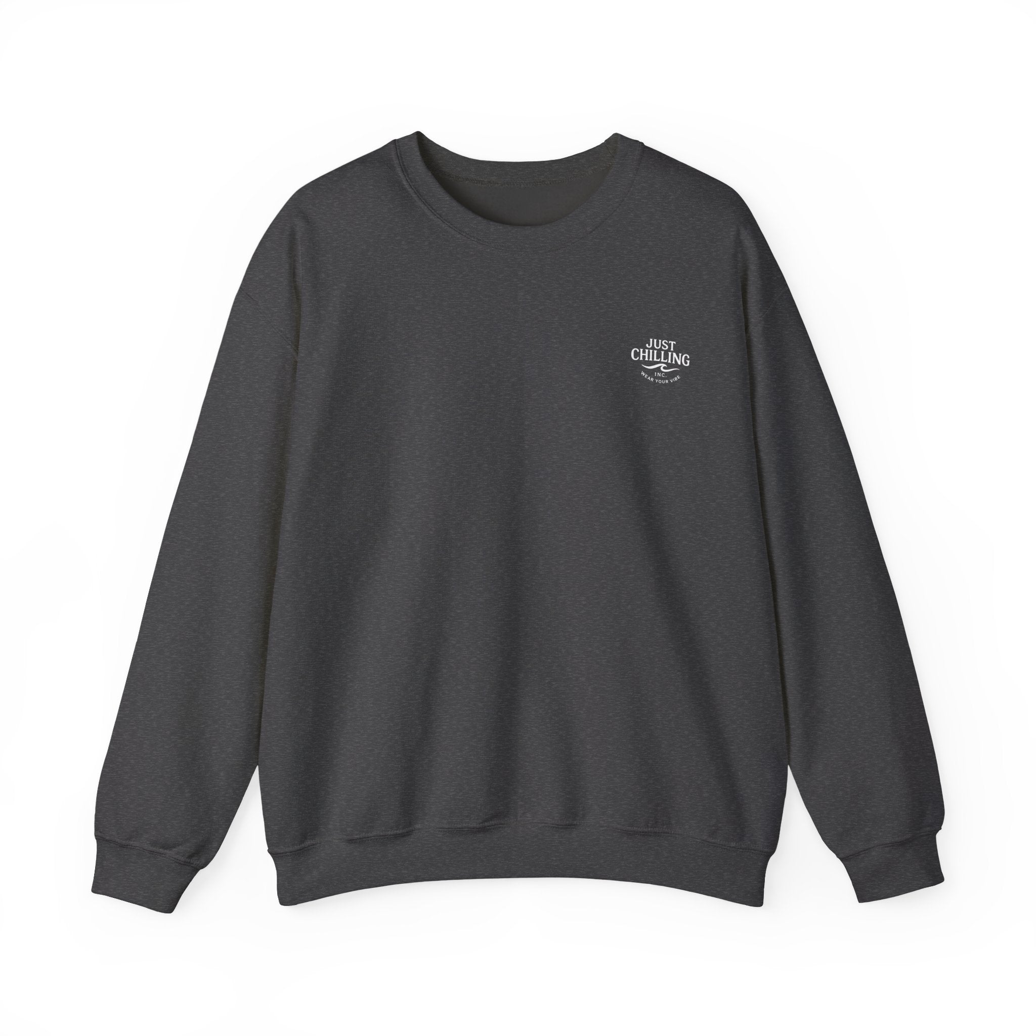 Collect Moments Not Things Crewneck Sweatshirt — Inspirational Graphic Sweatshirt