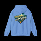 Virginia Scenic Hoodie - Retro Mountain Pullover With Cozy Pouch Pocket - Just Chilling Inc.
