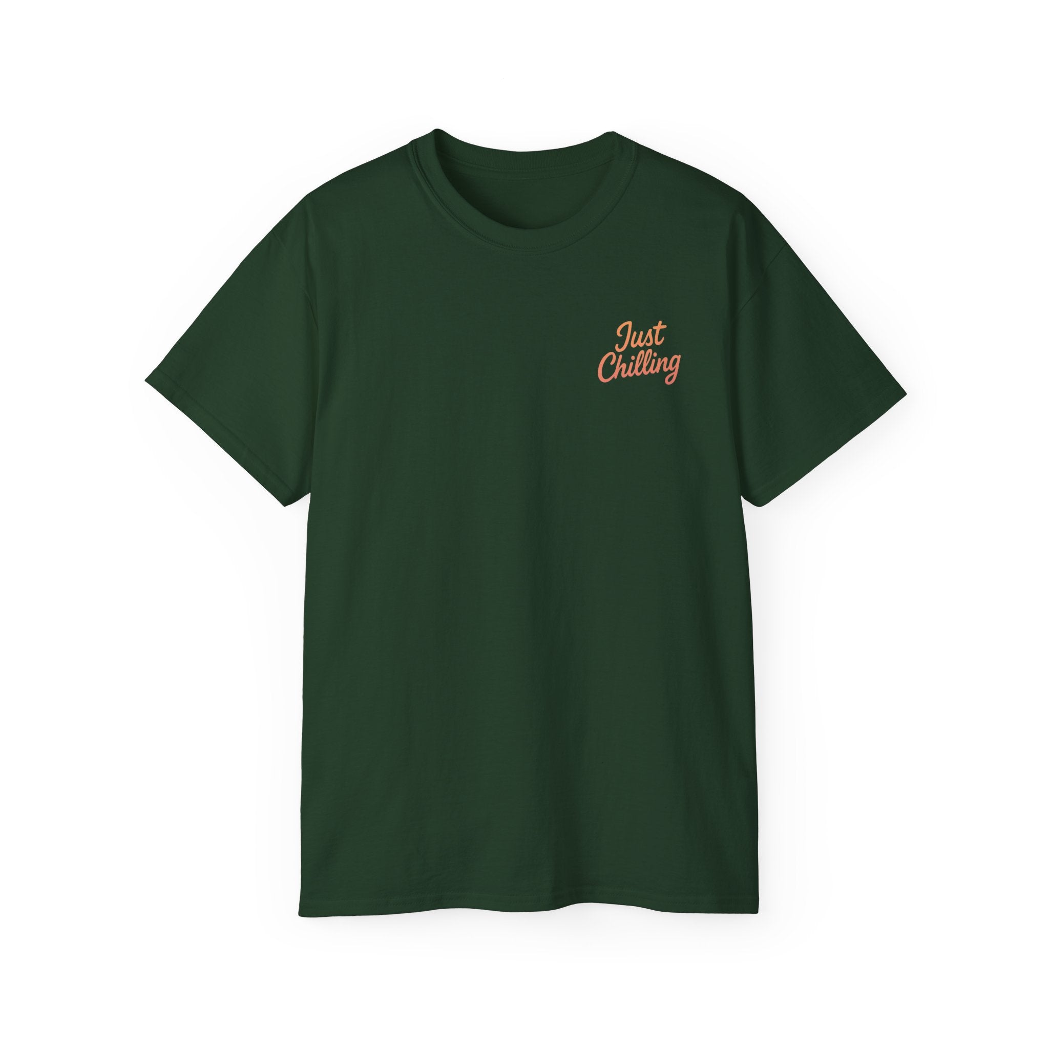 Just Chilling Kids Heavy Cotton Tee - Fun Summer Vibes Shirt