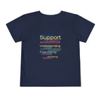 Toddler Short Sleeve Tee – Autism Support Shirt | Soft Cotton Kids T-Shirt - Just Chilling Inc.