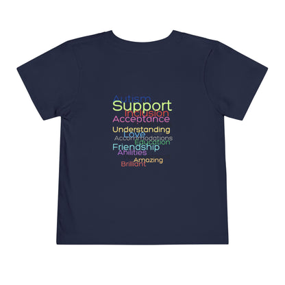 Toddler Short Sleeve Tee – Autism Support Shirt | Soft Cotton Kids T-Shirt